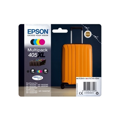 Epson 405XL 4 pezzo(i) Originale Nero, Ciano,...