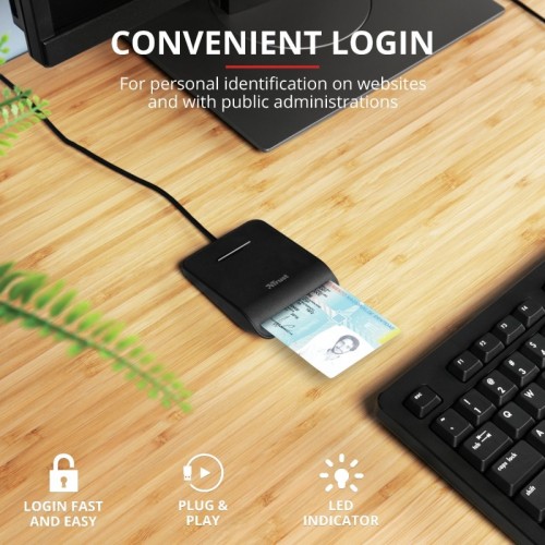 Trust Primo lettore di card readers Interno...