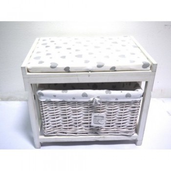 MOBILE/PANCA CUORI C/CESTA...