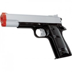 PISTOLA GAS BLACK&SILVER COMP   2850