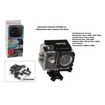 VIDEOCAMERA ACTION CAM   629