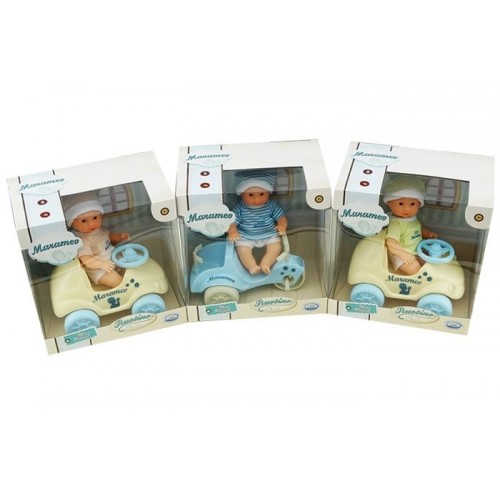 BAMBOLOTTO MINI BEBE' RUOTINO CM.14  33712