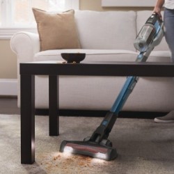 Black & Decker BHFEV362D Power Series Extreme - Scopa Elettrica 36V, 3 Velocità, 0,75 Lt., Titanio