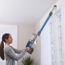 Black & Decker BHFEV362D Power Series Extreme - Scopa Elettrica 36V, 3 Velocità, 0,75 Lt., Titanio