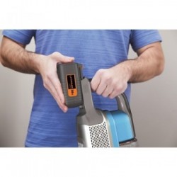 Black & Decker BHFEV362D Power Series Extreme - Scopa Elettrica 36V, 3 Velocità, 0,75 Lt., Titanio