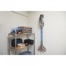 Black & Decker BHFEV362D Power Series Extreme - Scopa Elettrica 36V, 3 Velocità, 0,75 Lt., Titanio