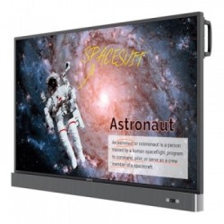 Benq RM5502K Pannello piatto interattivo 139,7 cm (55") LED 4K Ultra HD Nero Touch screen Processore integrato Android 8.0