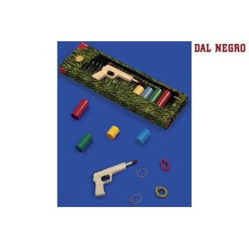 PISTOLA LEGNO C/ELASTICI...