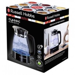 Russell Hobbs 26080-70 bollitore elettrico 1,7 L 2400 W Nero, Trasparente