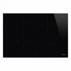 Smeg SI2741D - Piano Cottura a Induzione, 4 Fornello(i), 75 cm, Nero