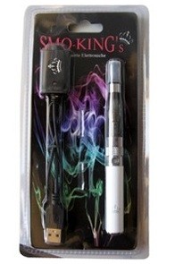 Smo-king's Mini EGO-K sigaretta elettronica 650 mAh Bianco