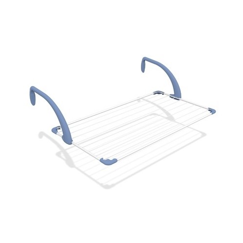 Gimi Brezza 100 Stendino attaccabile Blu, Bianco