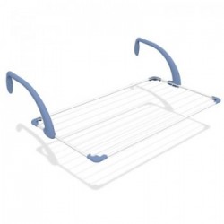 Gimi Brezza 100 Stendino attaccabile Blu, Bianco