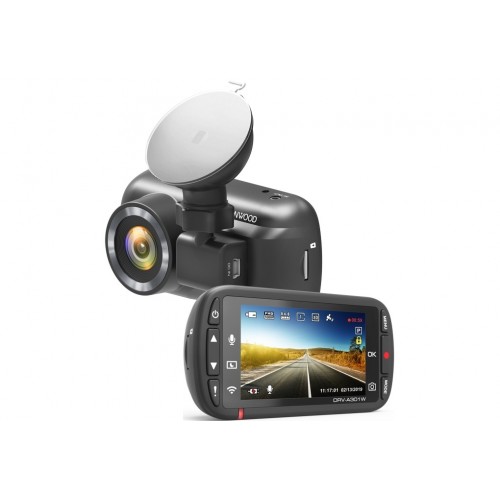 Kenwood DRV-A301W dash cam Full HD Wi-Fi Nero
