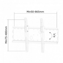 Newstar Supporto a parete per TV