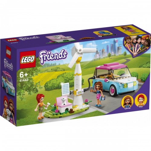 Lego Friends 41443 - L’Auto Elettrica di Olivia