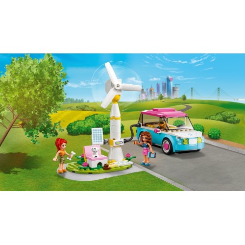 Lego Friends 41443 - L’Auto Elettrica di Olivia