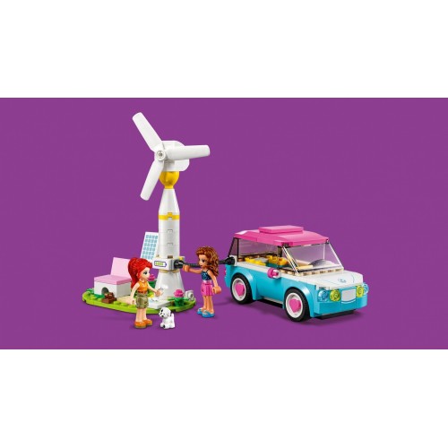 Lego Friends 41443 - L’Auto Elettrica di Olivia