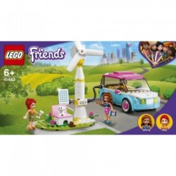 Lego Friends 41443 - L’Auto Elettrica di Olivia