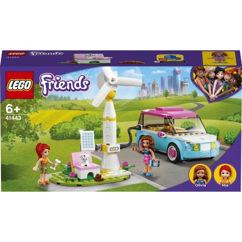 Lego Friends 41443 - L’Auto Elettrica di Olivia