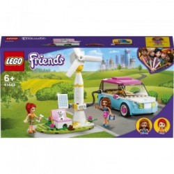 Lego Friends 41443 - L’Auto Elettrica di Olivia