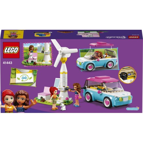 Lego Friends 41443 - L’Auto Elettrica di Olivia