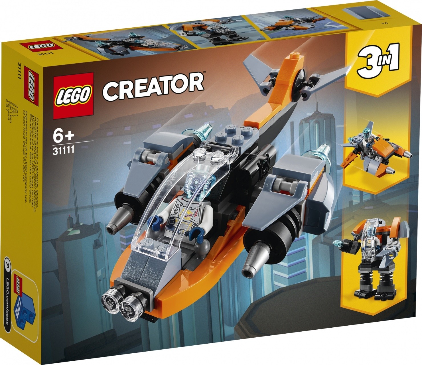 LEGO Creator Cyber-drone - 31111