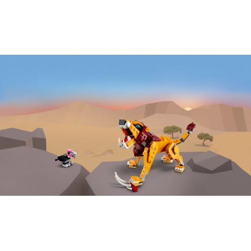 Lego Creator 3-in-1 - Leone Selvatico
