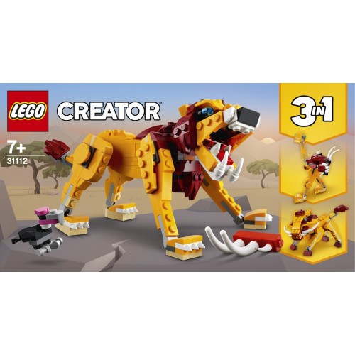 Lego Creator 3-in-1 - Leone Selvatico