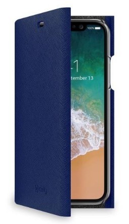 Celly SHELL900BL custodia per cellulare 14,7 cm (5.8") Cover Blu