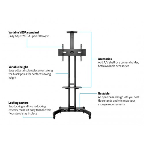 Multibrackets 2319 Supporto per display...