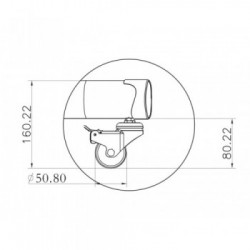 Multibrackets 2319 Supporto per display espositivi 152,4 cm (60") Nero