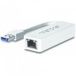 Trendnet TU3-ETG cavo di interfaccia e adattatore USB 3.0 RJ-45 Bianco