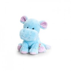 PELUCHE HIPPO AZZURRO CM.14   4874