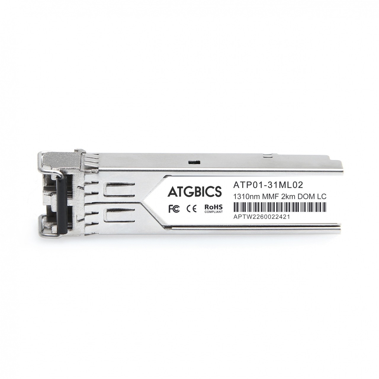 ATGBICS SFP-100-LC-MM-C modulo del ricetrasmettitore di rete Fibra ottica 100 Mbit/s 1310...
