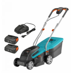 Gardena 14621-20 Rasaerba PowerMax 32/36V P4A Set Pronto all'Uso