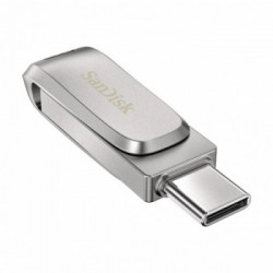 SanDisk Ultra Dual Drive Luxe unità flash USB 256 GB USB Type-A / USB Type-C 3.2 Gen 1 (3.1 Gen 1) Acciaio inossidabile
