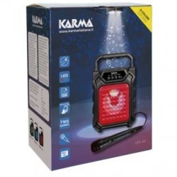 Karma Italiana HPS 44B sistema di amplificazione Sistema PA portatile 12 W Blu