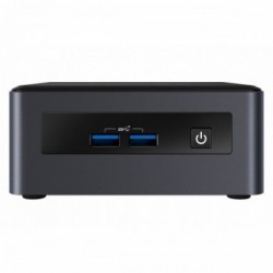 Intel NUC BKNUC8V7PNH barebone per PC/stazione di lavoro PC con dimensioni 0,69 l Nero BGA 1528 i7-8665U 1,9 GHz