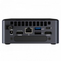 Intel NUC BKNUC8V7PNH barebone per PC/stazione di lavoro PC con dimensioni 0,69 l Nero BGA 1528 i7-8665U 1,9 GHz