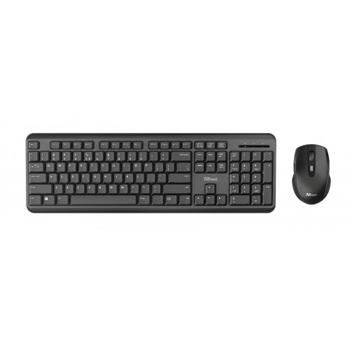 Trust TKM-350 tastiera RF Wireless QWERTY...
