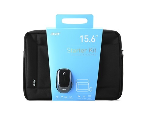 Acer NP.ACC11.02A borsa per notebook 39,6 cm (15.6") Borsa con caricamento dall'alto Nero