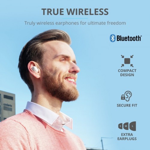 Trust Nika Compact Cuffia Auricolare Bluetooth...