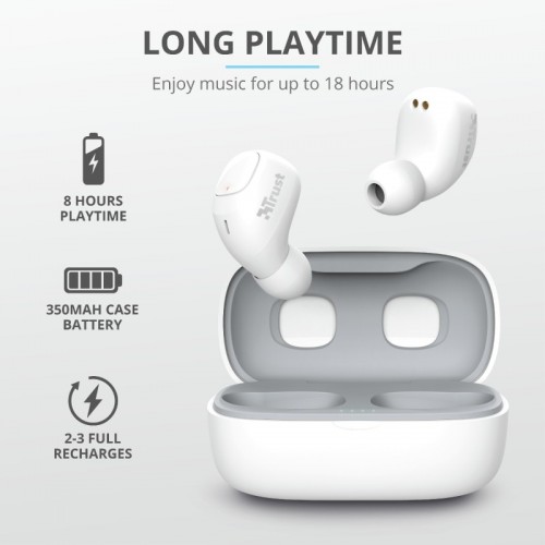 Trust Nika Compact Cuffia Auricolare Bluetooth...