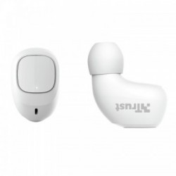 Trust Nika Compact Cuffia Auricolare Bluetooth Bianco