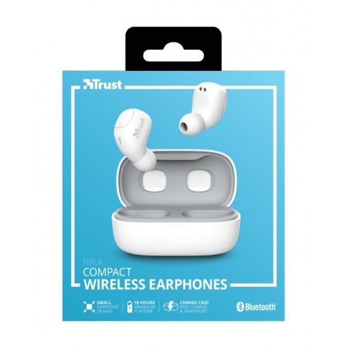 Trust Nika Compact Cuffia Auricolare Bluetooth...