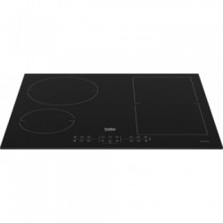 Beko HII64210FMTR - Piano Cottura a Induzione, 4 Zone, 60 cm, Nero 