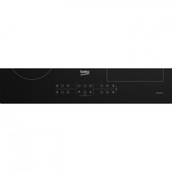 Beko HII64210FMTR - Piano Cottura a Induzione, 4 Zone, 60 cm, Nero 