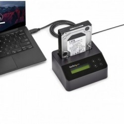 StarTech.com Unità di Cancellazione e Dock Autonomo per drive SATA da 2,5"/3,5" - USB 3.0 - Supporto 4Kn