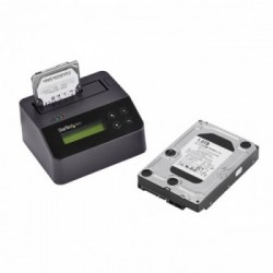 StarTech.com Unità di Cancellazione e Dock Autonomo per drive SATA da 2,5"/3,5" - USB 3.0 - Supporto 4Kn